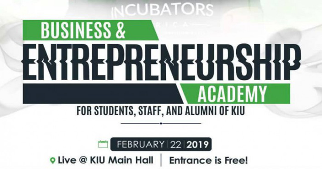 BUSINESS AND ENTREPRENEURSHIP ACADEMY