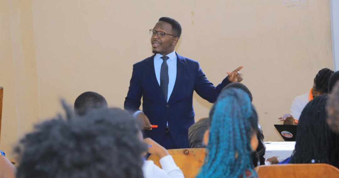 NBS's Mordecai Muriisa Motivates KIU Journalism Students