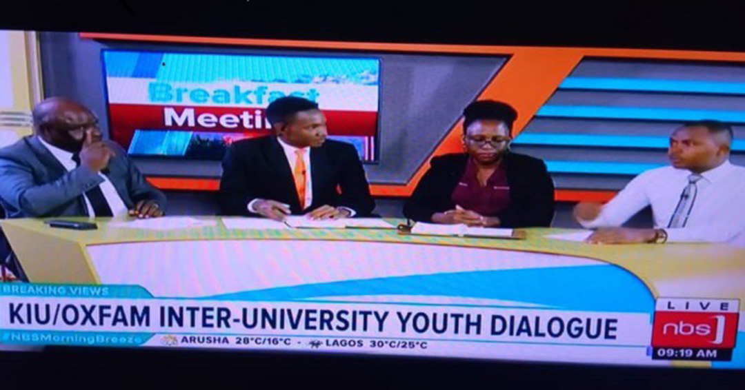 KIU/OXFAM INTER-UNIVERSITY YOUTHS DIALOGUE ON CLIMATE CHANGE