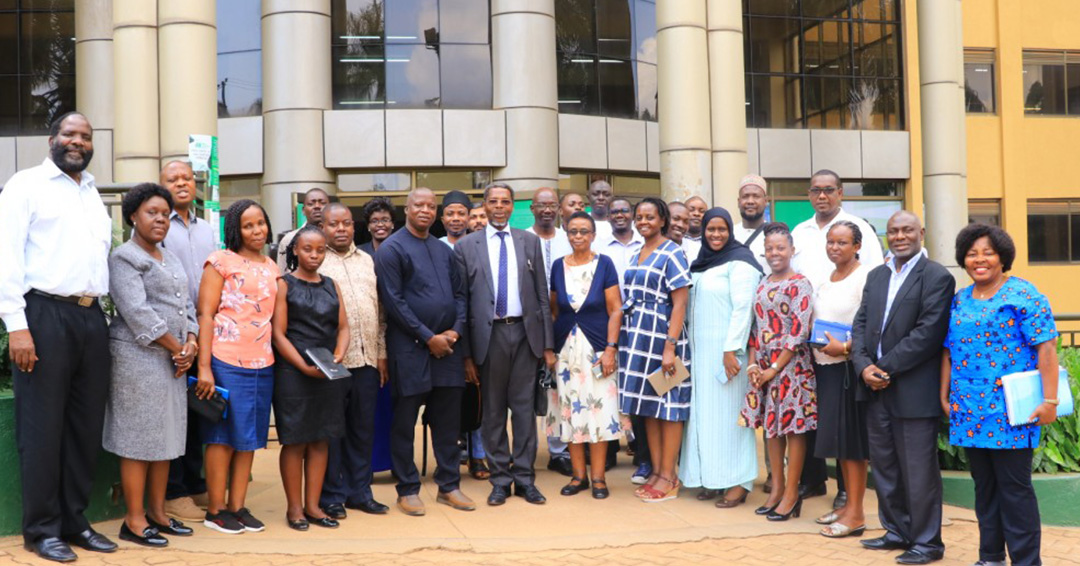 KIU CHANCELLOR VISITS THE MAIN CAMPUS, MEETS UNIVERSITY STAFF AND TOP ADMINISTRATORS