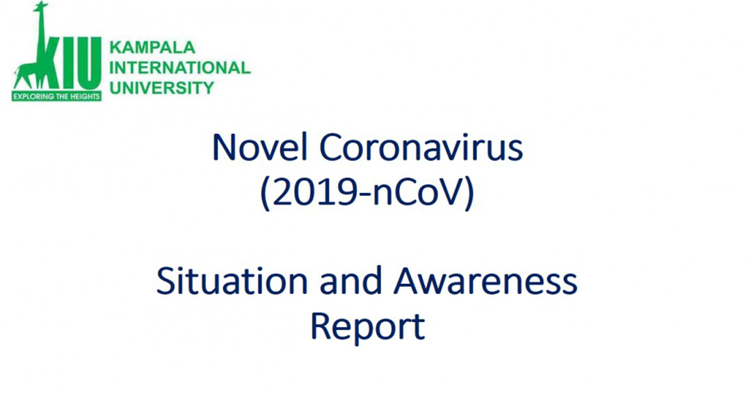 Information on Corona Virus - Situation and Awareness Report