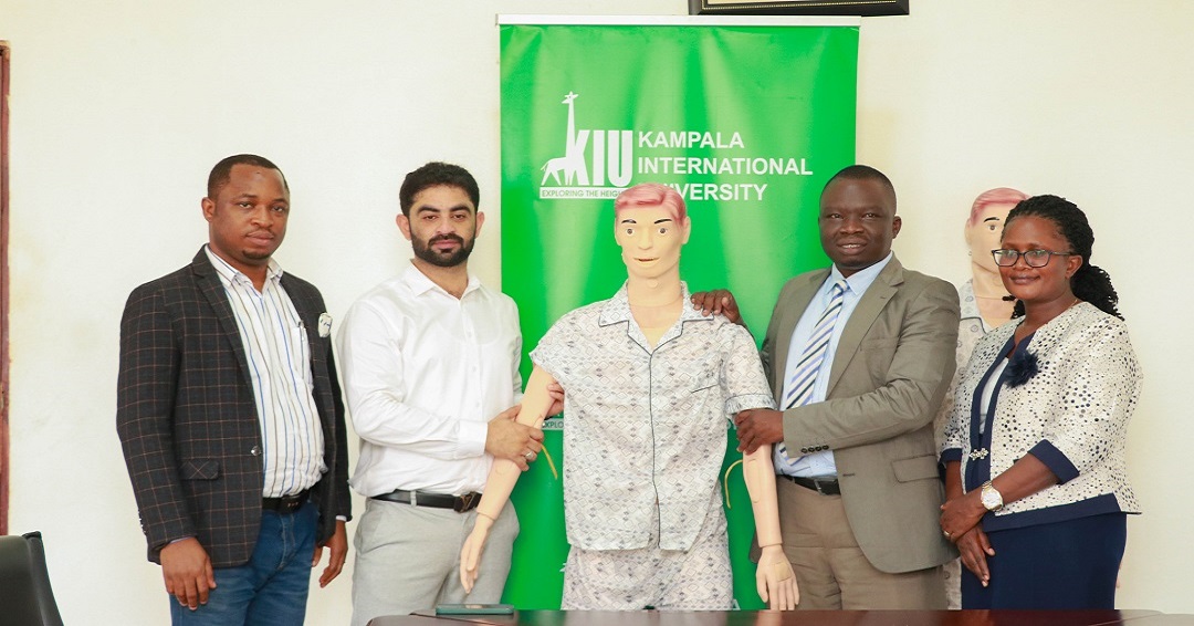 KIU Receives Medical Models From Hubei Polytechnic College China