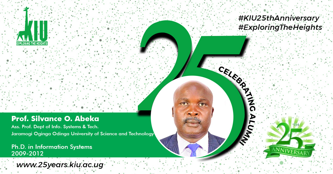 FROM STUDENT TO ASSOCIATE PROFESSOR AND BOARD MEMBER: MY KIU JOURNEY