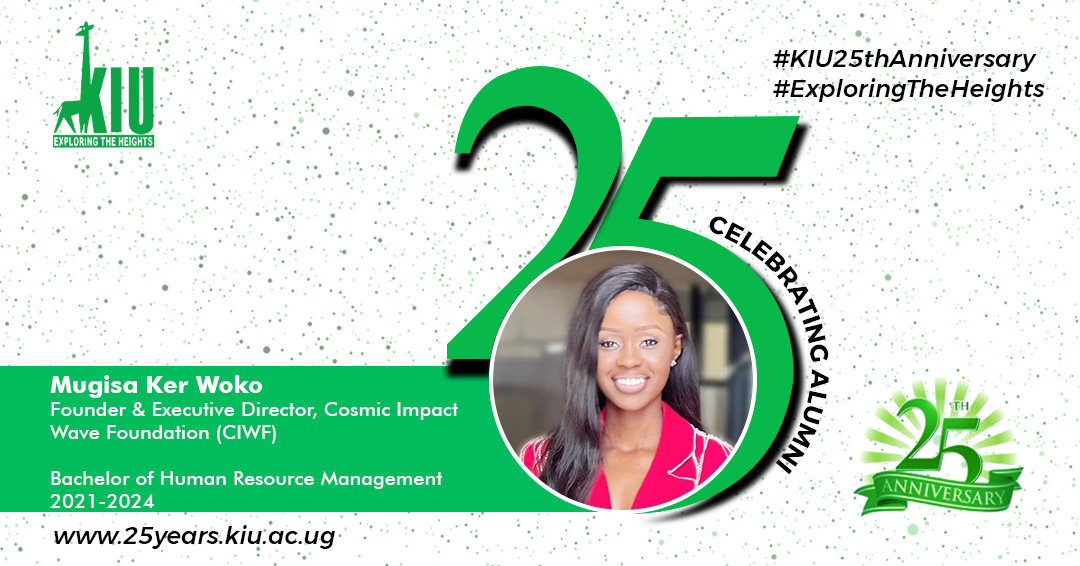 KIU Education Ignited My Passion for Social Change - Mugisa Ker Woko