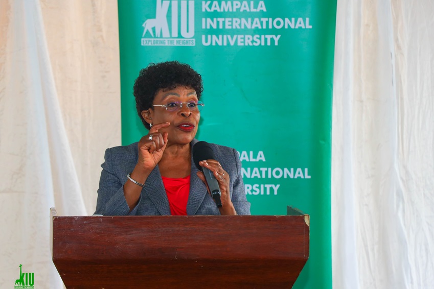 KIU Hosts IGG Hon. Beti Kamya Turwomwe for Public Lecture on Anticorruption