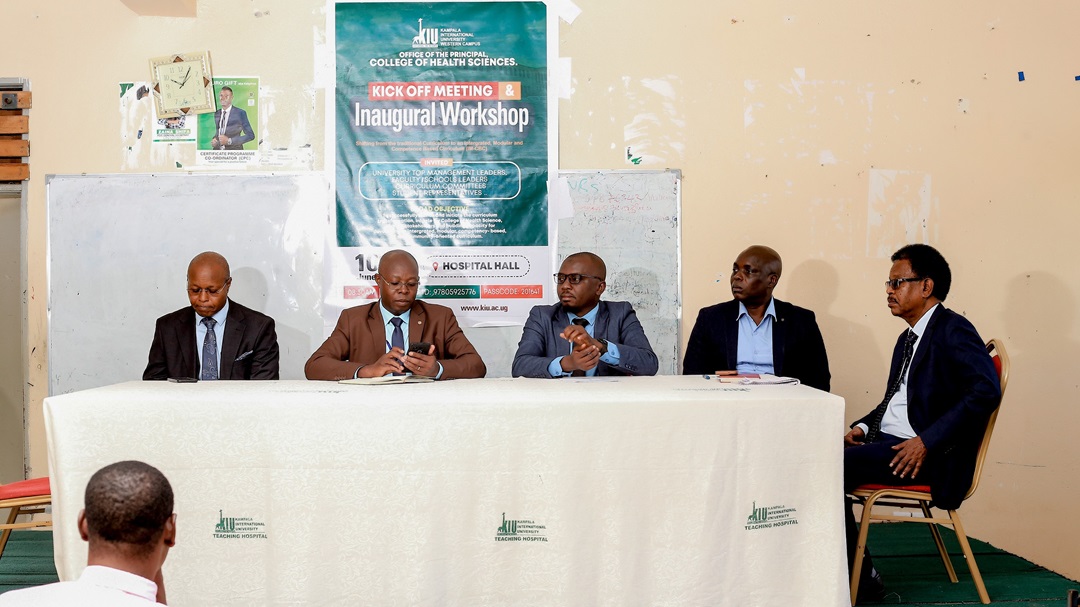 KIU Organizes Inaugural Workshop on Curriculum Revision