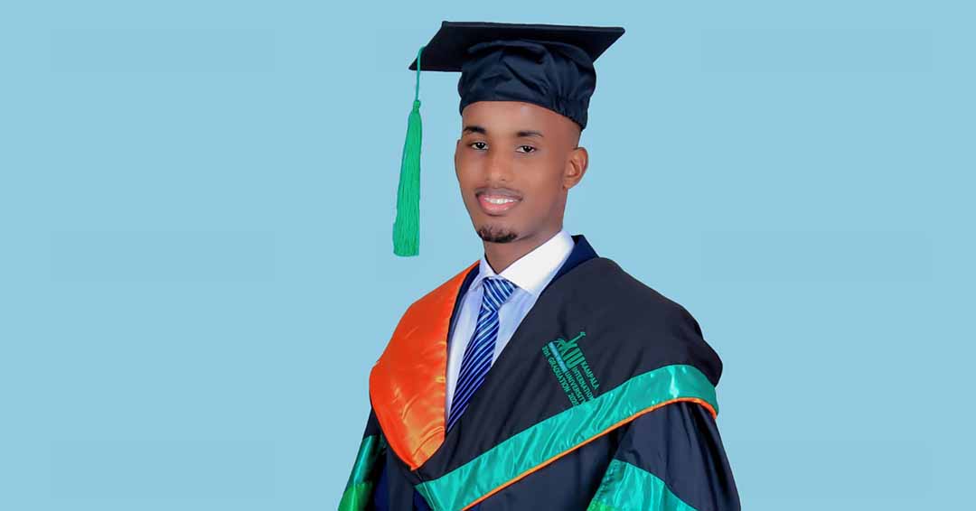  #KIU31STGRAD: Former KIUSOMSA President Mohamed Nur Ahmed Ready to Face the World After Graduation