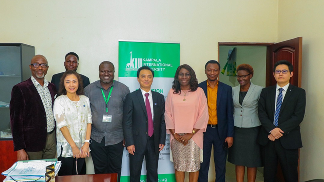Sichuan Vocational and Technical College Visits KIU to Explore Possible Areas of Collaboration