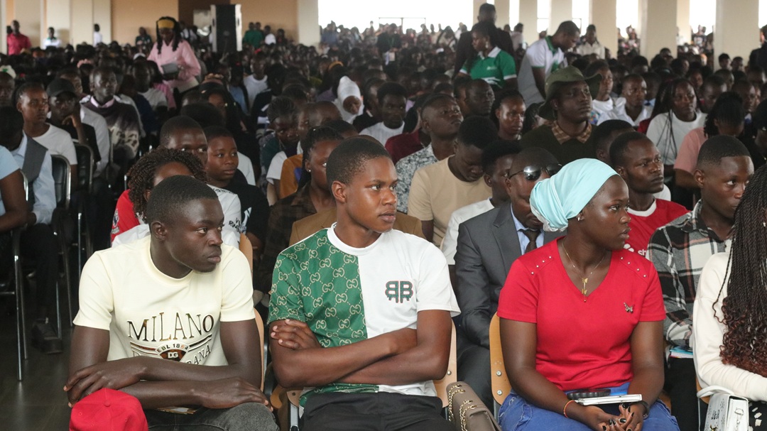 Freshmen Inducted into KIU Culture During Orientation Ceremony