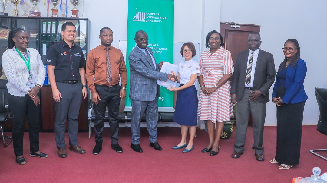 Kampala International University Hosts Delegation from Malaysia