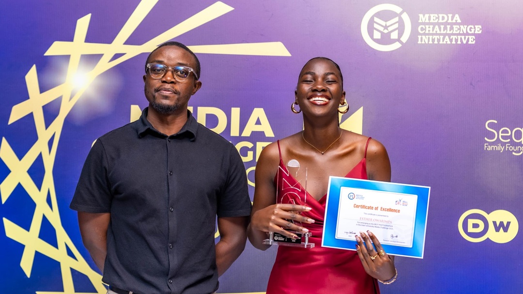 KIU’s Esther Owarimpa Wins Best Photo Feature Award at 2025 Media Challenge Initiative Awards