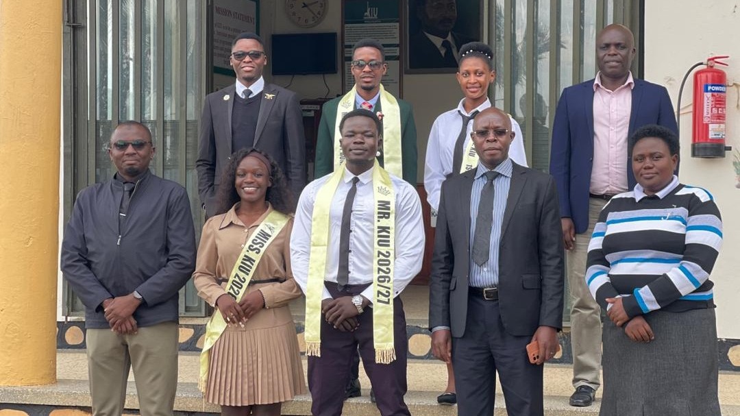 Ambassadors-in-Training: KIU-WC's Mr and Miss Contest Winners Seek Guidance from Top Administrators