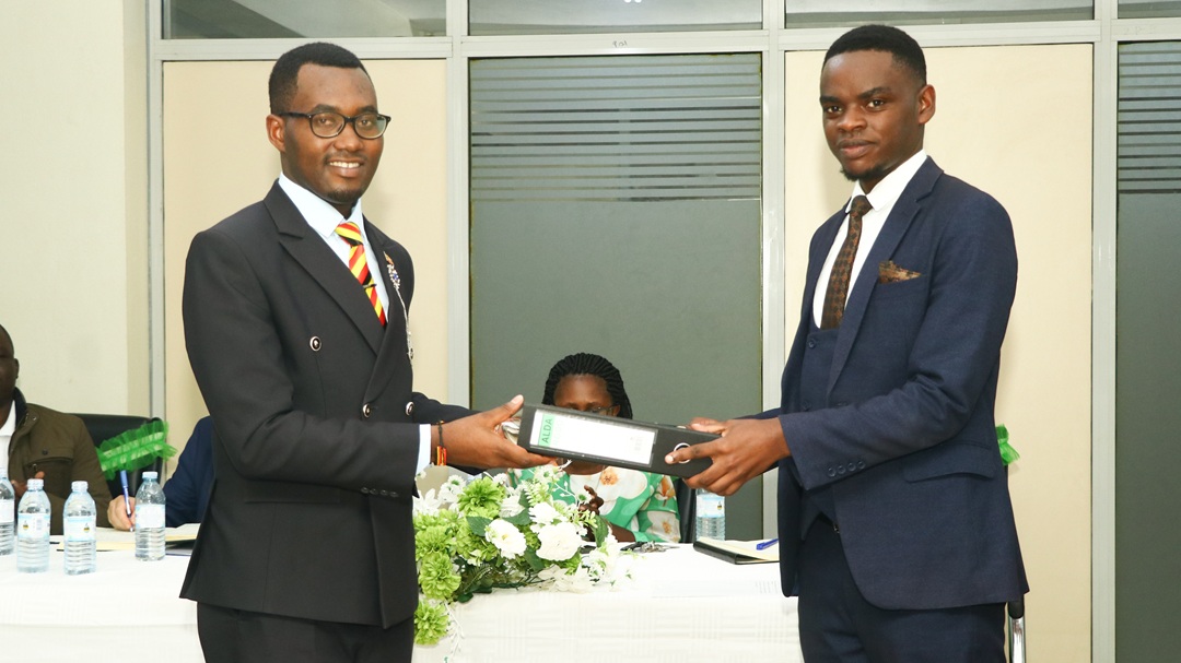 KIU Main Campus Guild Union Leadership Officially Hands Over Office