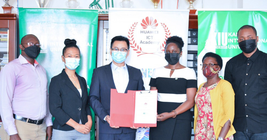 Kampala International University signs MoU with Huawei Technologies Uganda Co. Ltd to establish an ICT Academy