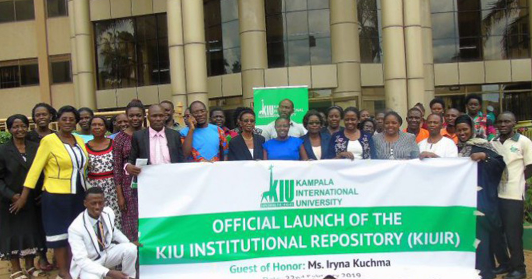 LAUNCH OF THE KIU INSTITUTIONAL REPOSITORY