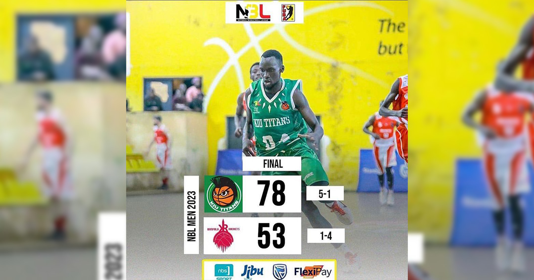 KIU Titans beat Kampala Rockets to go Second