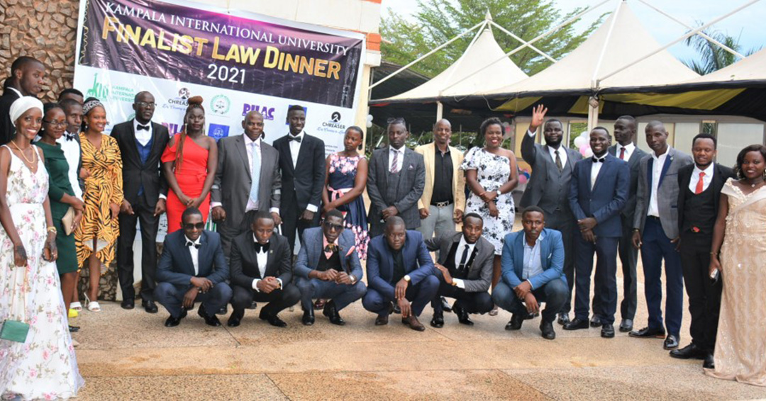 KIU Law Students Dine and Learn at 2021 Law Dinner