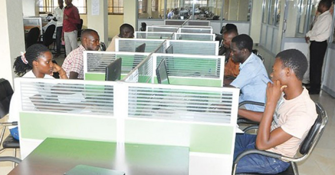 KIU Western Campus Students Get Their Course Notes Online