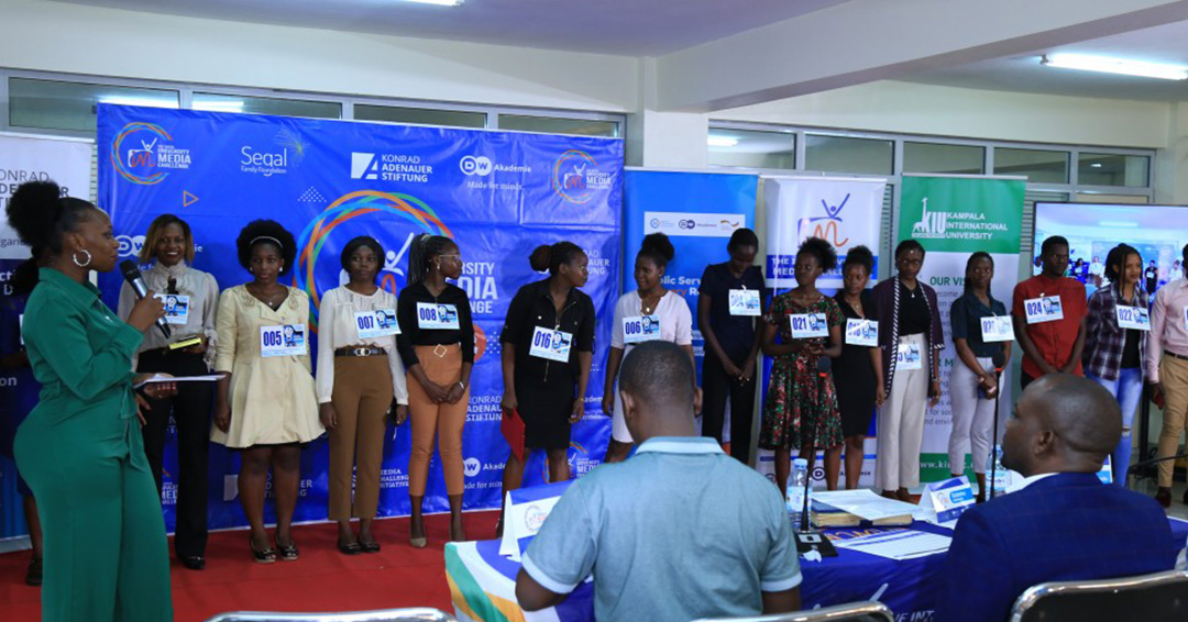 Pure talent Displayed as Inter-University Media Challenge Auditions End at KIU, Main Campus