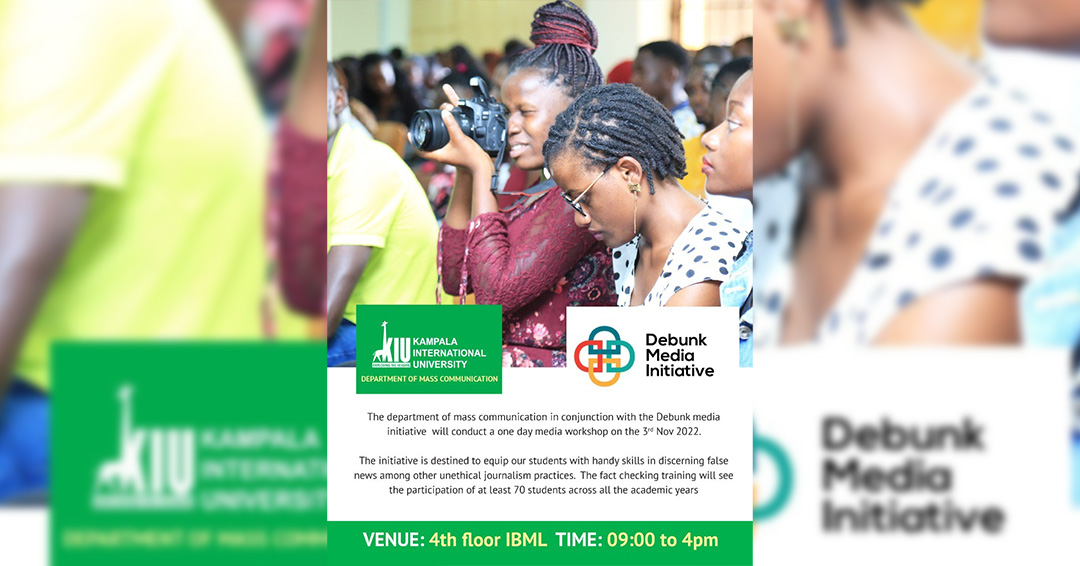 KIU Organises a Media Workshop on Ethical Journalism