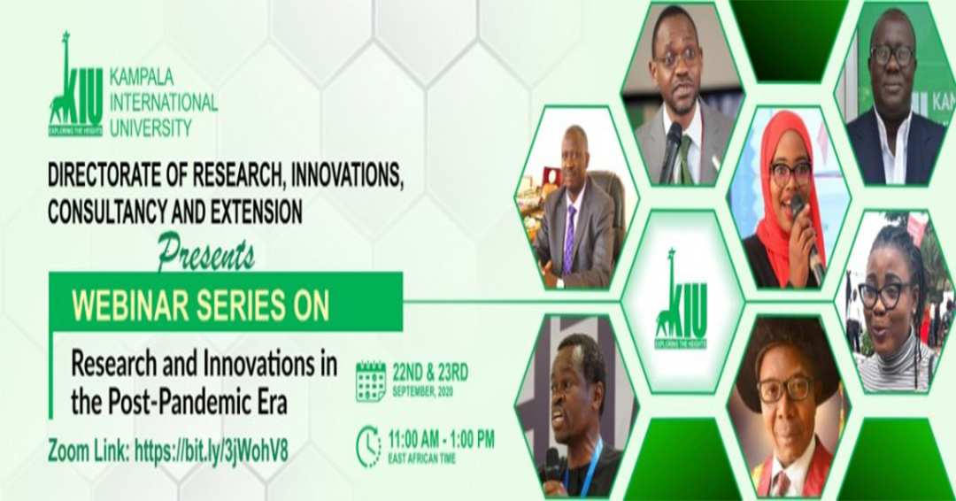 KIU D-RICE to Host International Research and Innovations Webinar