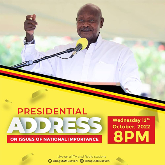 President Museveni to Address the Nation Again on Ebola Today