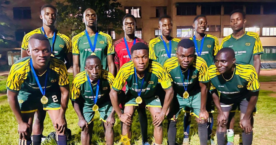 CHSS are the Champions of the 2024 KIU Inter-Faculty Football Galla