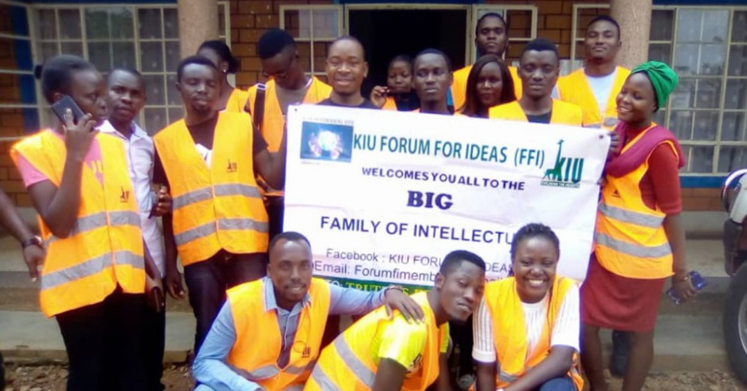 KIU Forum For Ideas Donates To Nsambya Babies' Home