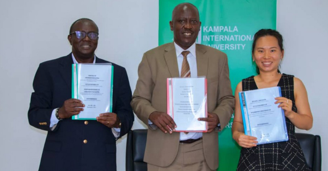 KIU SIgns a Technical Collaboration Agreement with Chinese Colleges