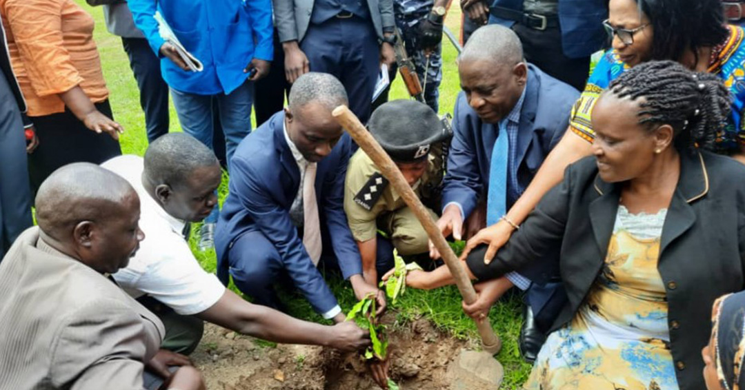 KIU Western Campus Guild Union Immortalizes Former Guild President Matovu Through Tree-Planting Memorial
