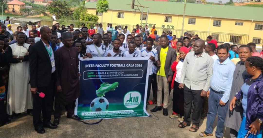 KIU Western Campus 2024 Inter-Faculty Football Gala Kicks off Today