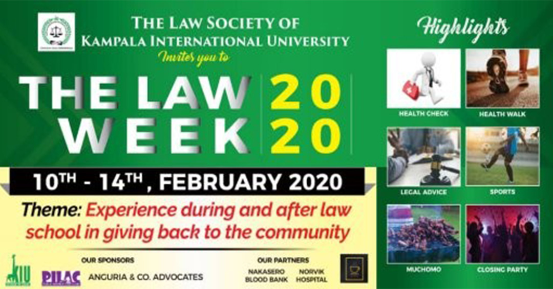 KIU Law Week: A Smashing Success