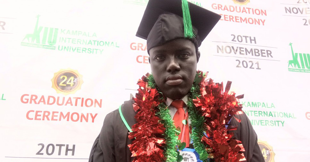 Isaac Peters is Excited With His Second Degree at KIU