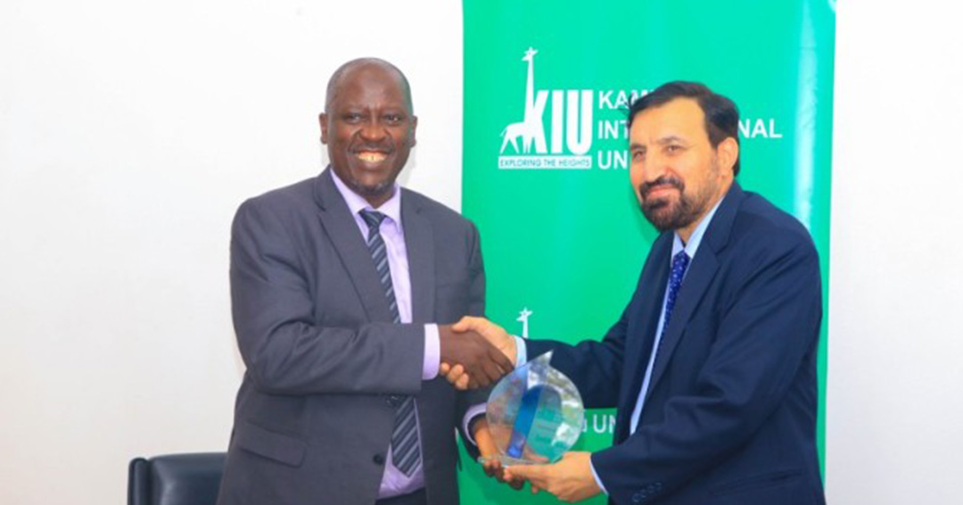Pakistani High Commissioner to Uganda Visits KIU For Possible Areas of Collaboration