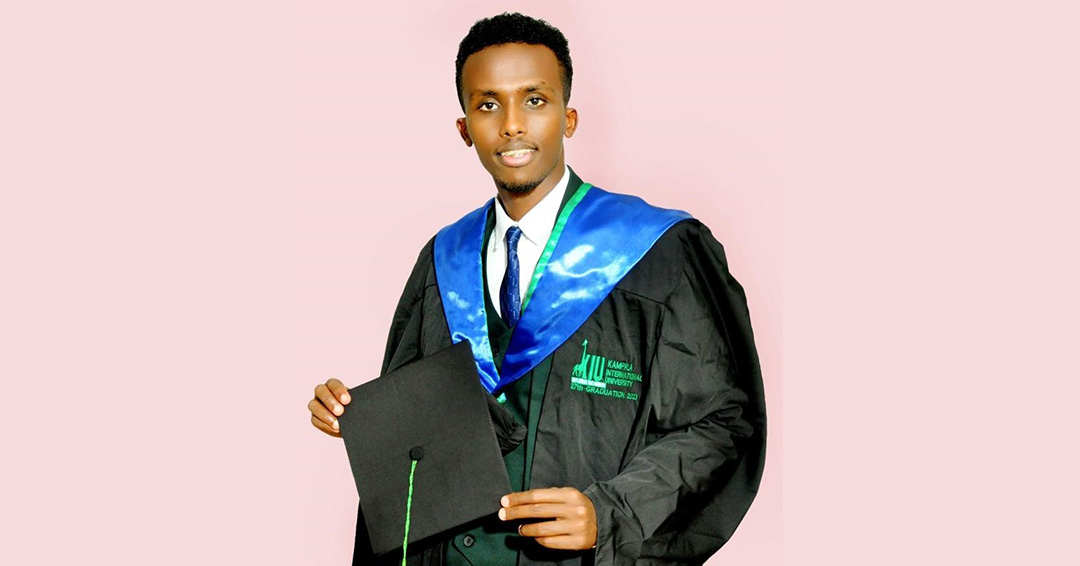 Newly Graduated Moulid Wants to Contribute to the Development of his home Country