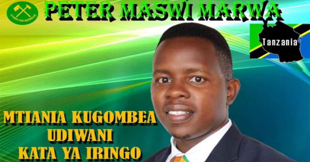 KIU's Peter Maswi to Participate in October Tanzanian General Election