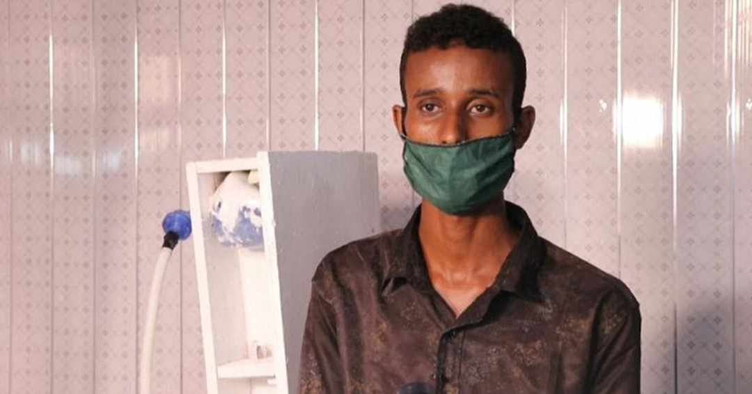 KIU International Desk: Mohamed Adawe Builds Prototype Ventilator for Coronavirus Patients in Somalia