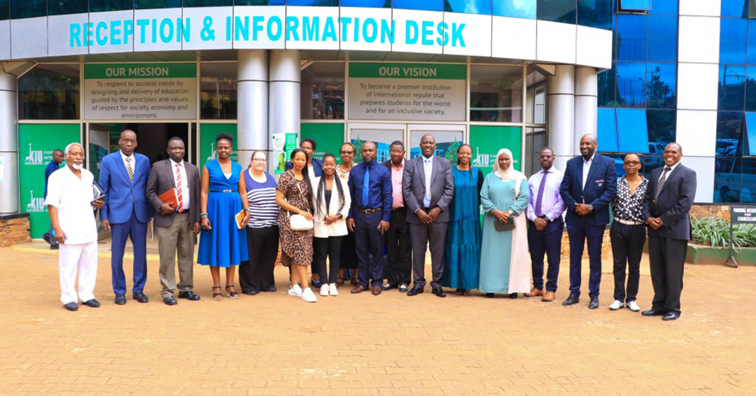 KIU HOSTS DELEGATION FROM UNIVERSITY OF SOUTH AFRICA
