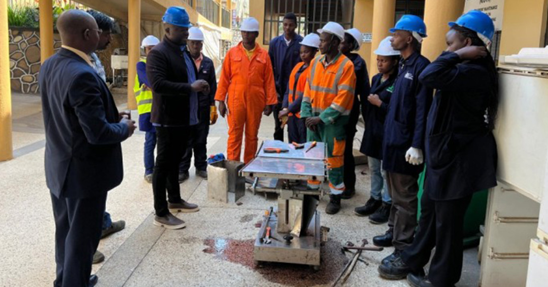 KIU Western Campus Bachelors and Diploma Engineering Students Engage in Workshop Training