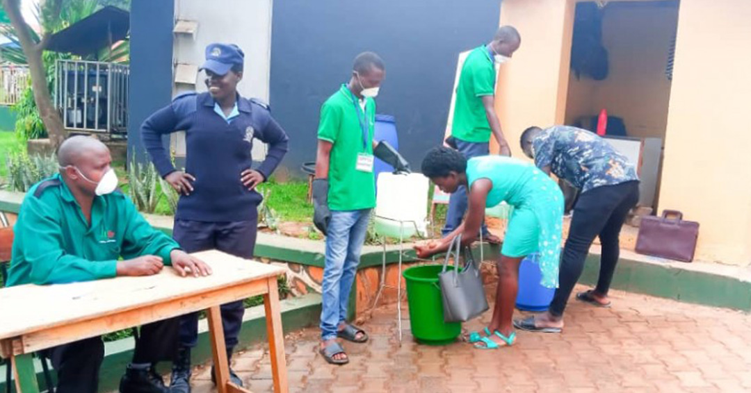 KIU Main Campus Responds to COVID-19 Pandemic