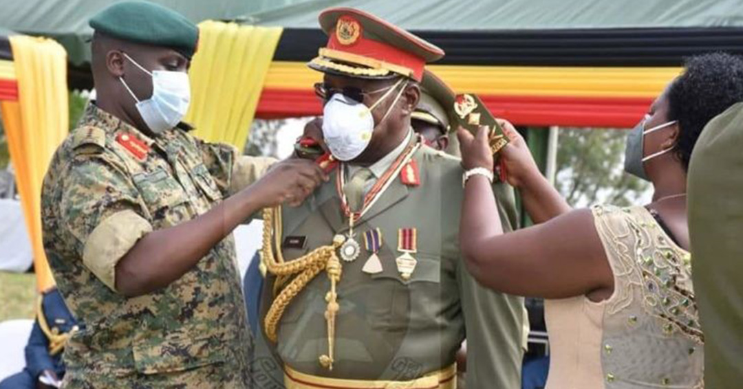 UPDF Decorates Newly Promoted Generals