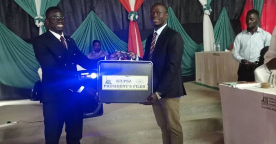 Mangen Hands Over KIUPSA Leadership to Gaboyi