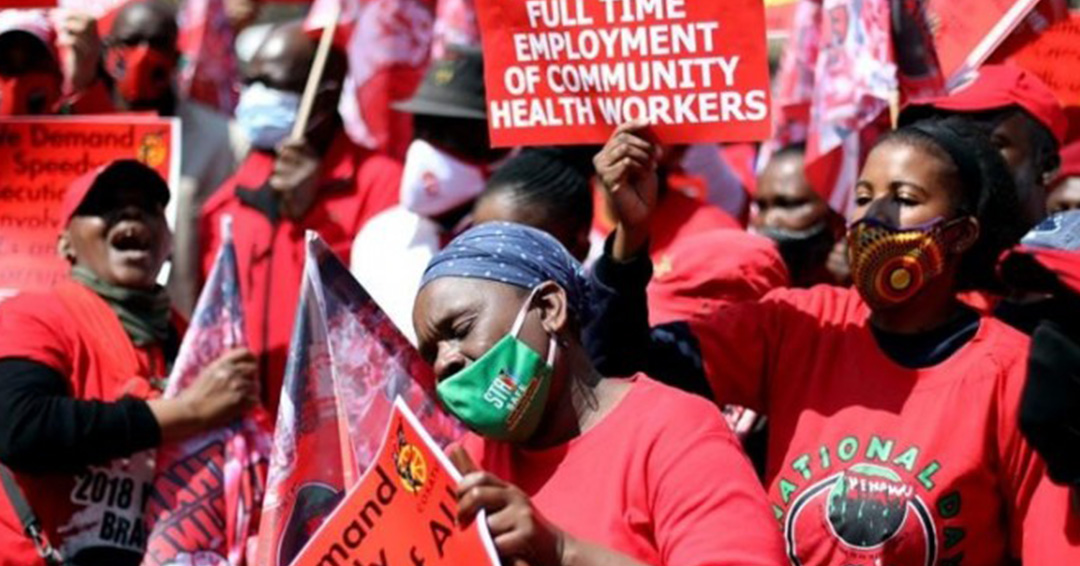 KIU International Desk: South African Health Workers Protest Over Poor Working Conditions, PPE