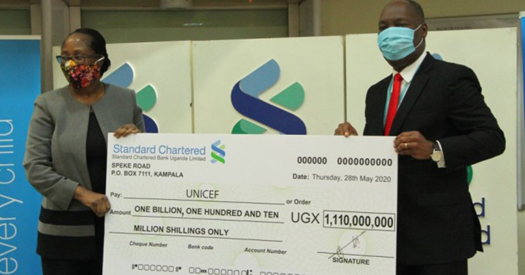 Staying Well Together: Standard Chartered Donates $300,000 for Immediate COVID-19 Relief in Uganda