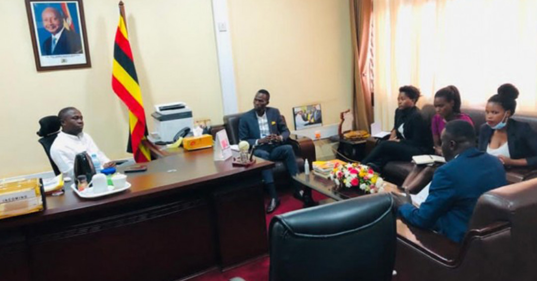 KIU NRM Chapter President and State Minister for ICT Agree to Build Network Against Tribalism