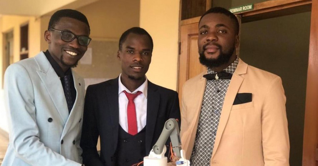 KIU'S Robotic Arm Innovators ready to change the World with their Innovations