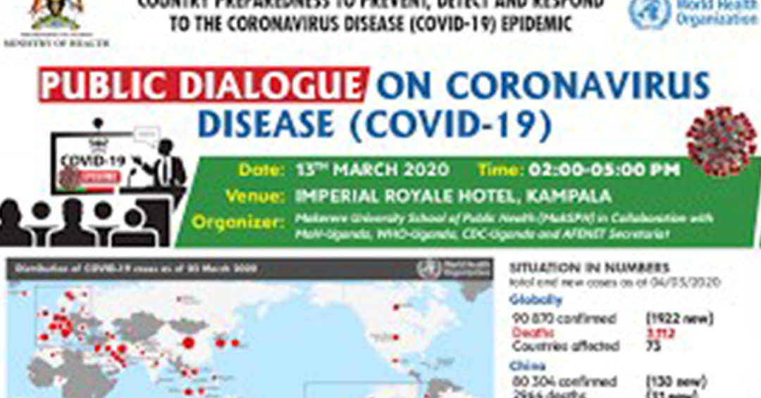 KIU Attends Dialogue on COVID-19 Preparedness