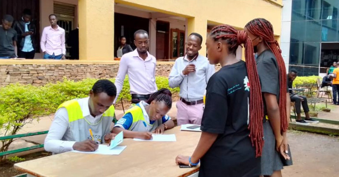 First-Year Students Cast Their Votes for KIU Guild Union Representative
