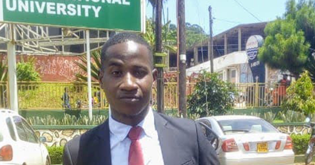 "I discovered my worth at KIU" Kwezi Abigaba founder of Bunyoro Youth Development Association.