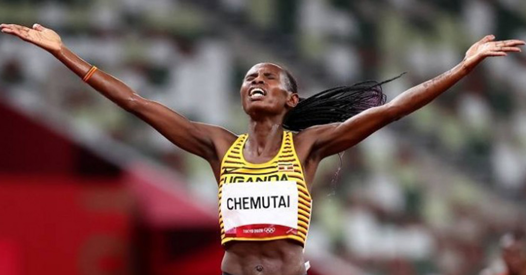 Tokyo Olympics: Peruth Chemutai Becomes First Ugandan Woman to win Olympic Medal as she Storms to 3,000 Steeplechase Gold